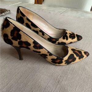 Boden leopard kitten heels